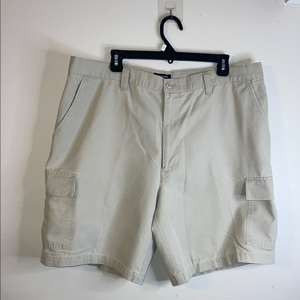 Dockers Tan Cargo Shorts Utility Style 40 Waist #23 🏷️